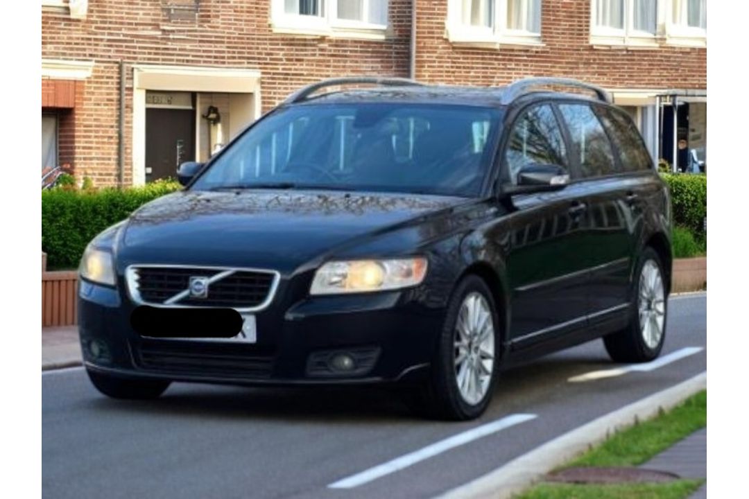 2009 VOLVO V50 2.0D SE 5DR DIESEL MANUAL ESTATE BLACK >>--NO VAT ON HAMMER--<< - Image 4 of 28