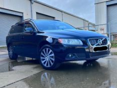 **(ONLY 51K MILEAGE)** 2013 VOLVO V70 SE LUX T5 AUTO 1.6 PETROL BLACK >>--NO VAT ON HAMMER--<<