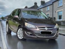 2014 VAUXHALL ASTRA ELITE CDTI AUTO 1956CC DIESEL HATCHBACK >>--NO VAT ON HAMMER--<<