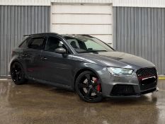 **(ONLY 99K MILEAGE)** 2015 AUDI RS3 QUATTRO S-A 2.5 TFSI SPORTBACK GREY >>--NO VAT ON HAMMER--<<