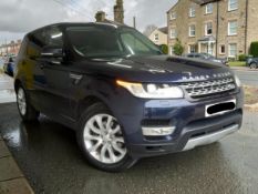 **(ONLY 65K MILEAGE)** 2017 LAND ROVER RANGE ROVER SPORT 2.0 SD4 HSE SUV >>--NO VAT ON HAMMER--<<