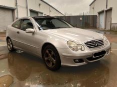**(ONLY 71K MILEAGE)** 2004 MERCEDES C200 KOMPRESSOR SE AUTO 1.8L PETROL >>--NO VAT ON HAMMER--<<