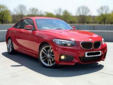 **(ONLY 36K MILEAGE)** 2016 BMW 220I M SPORT AUTO 2.0L PETROL >>--NO VAT ON HAMMER--<<