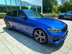 **(ONLY 44K MILEAGE)** 2020 BMW 3 SERIES 2.0 320I M SPORT TOURING 5DR >>--NO VAT ON HAMMER--<<