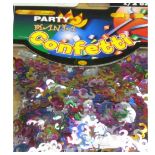 24 X FOIL TABLE PARTY CONFETTI-AGE 6
