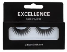 48 X EXCELLENCE FALSE EYELASHES BLACK