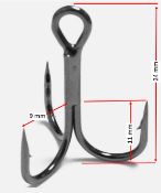 WHOLESALE FISHING HOOKS 1000 UNITS RETAIL £500