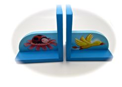 60 X WOODEN BOOK HOLDER