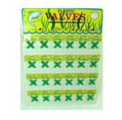24 X FISH TANK PLASTIC VALVES UNBREAKABLE-3WAY