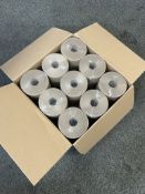 11,592 BROWN KRAFT PAPER ROLLS 192MM, RRP £5 PER ROLL