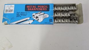 72PC METAL PENCIL SCHARPENERS