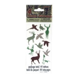 5000 CAMO WOODS TATTOOS, 44 STICKERS IN A PACK, RRP £50,000