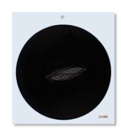6 X 36 PCS HAIR NET BLACK