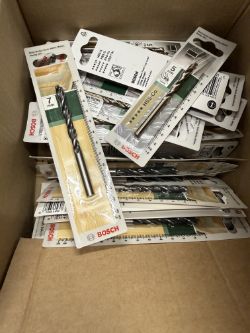 68 X GENUINE BOSCH 5MM & 7MM DRILL BITS MIXED LOT – BRAND NEW RETAIL PACKED – RRP OVER £400
