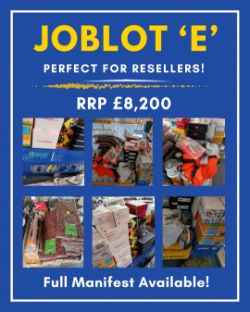 BULK JOBLOT ‘E’ PERFECT FOR RESELLERS RRP £8,200