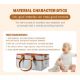 BABY NAPPY CADDY ORGANISER | BROWN STRIP - 300 PCS - PRICE RRP 8.99 - Image 4 of 6