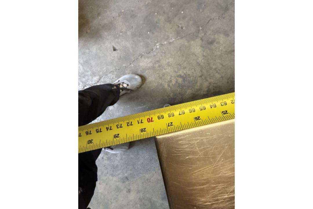 STAINLESS STEEL WORK TABLE C/W DRAWER - Image 3 of 5
