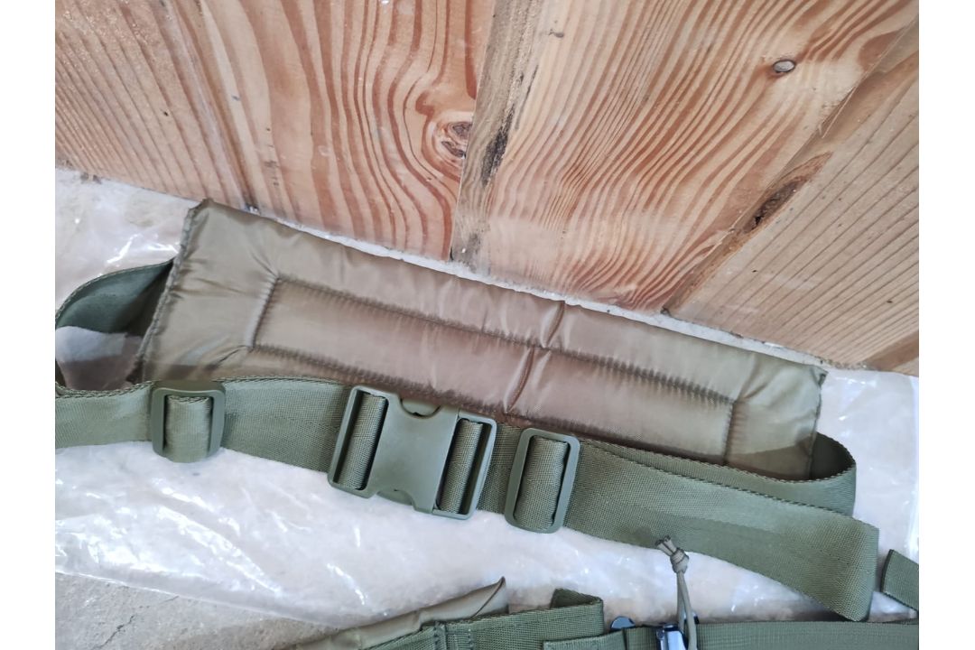 MILITARY - GREEN ALICE PACK STRAPS + WAIST BELT - HEAVY DUTY - NEW IN ORIGINAL PACKAGING - Image 3 of 5