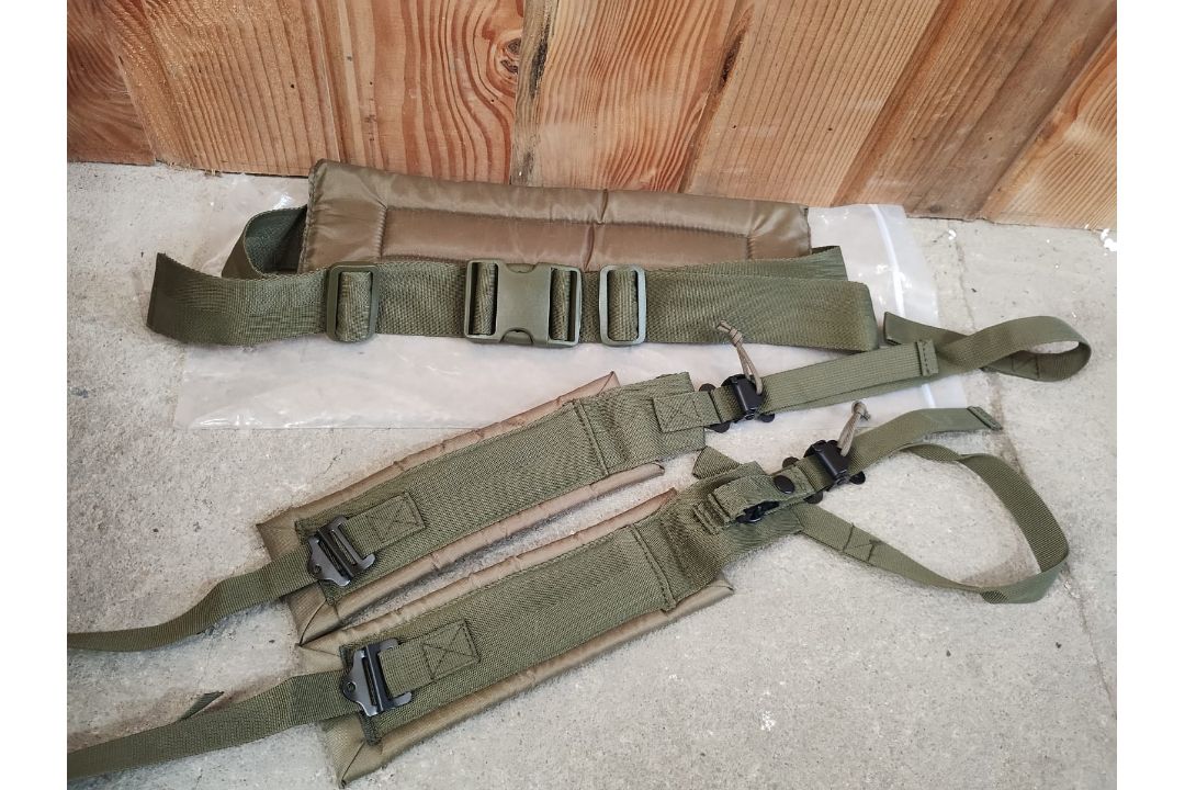 MILITARY - GREEN ALICE PACK STRAPS + WAIST BELT - HEAVY DUTY - NEW IN ORIGINAL PACKAGING - Image 5 of 5
