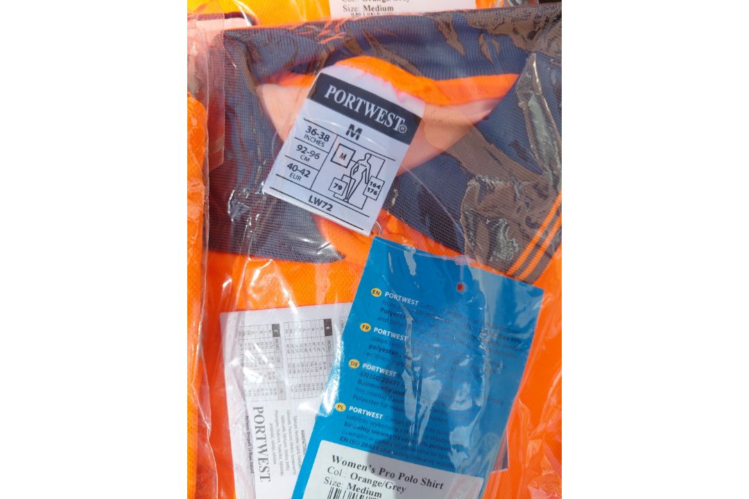 WORK WARE PALLET HIVIZ POLO SHIRTS SHORTS PANTS SAFTET TRAINERS GLOVES SOCKS - Image 6 of 8