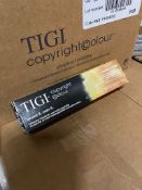 216 X MIX OF SHADES OF TIGI HAIR DYE 60ML, NO EXPIRY - GREAT FOR RESALE