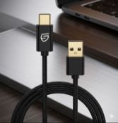 1441 X BRAND NEW STK USB-C CABLE - CONNECT BLACK, 2M, 1A