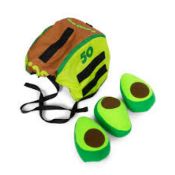 180 X BRAND NEW AVO-CATCH-O HEAD SMASH GAME VELCRO, 1 X HAT, 3 X AVO BALLS