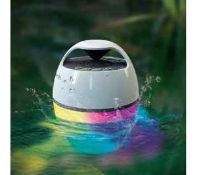 X6 17CM LED RECHARGEABLE FLOATING BLUETOOTH SPEAKER WITH LIGHT SHOW