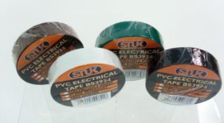 120 X PVC ELECTRICAL TAPE GREEN