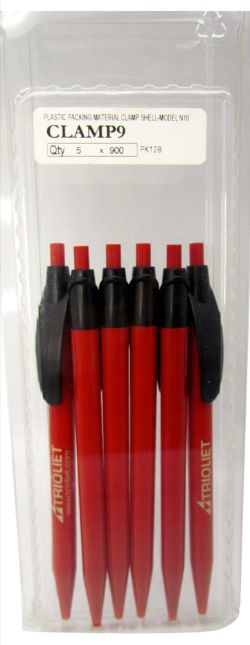 900 X PLASTIC PACKING CLAMSHELL