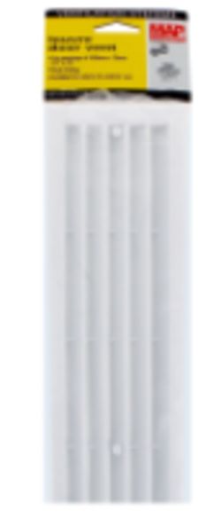 30 X DOOR VENT LOUVRED PLASTIC
