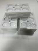 6 WELL PAINT PALLETTE IN PACKS OF 10. 50 PACKS IN TOTAL RRP £1745