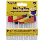 240 X PARTY CRAFT MINI FLAG PICKS