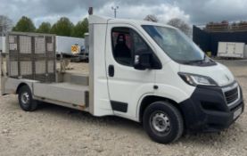 2021/71 PEUGEOT BOXER 2.2 HDI ALLOY BODY PLANT TRANSPORTER – EURO 6