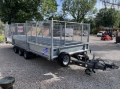 IFOR WILLIAMS TB5521 TRI-AXLE TILT BED TRAILER