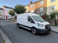 **(ONLY 79K MILEAGE)** 2022 FORD TRANSIT 350 LEADER ECOBLUE 1996CC DIESEL>>--NO VAT ON HAMMER--<<