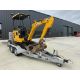 2019 JCB 15C-1 MINI EXCAVATOR / DIGGER WITH TRAILER - Image 1 of 10
