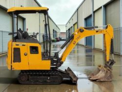 2019 JCB 15C-1 1.5T MINI EXCAVATOR / DIGGER – 1,828 HOURS, 2 BUCKETS