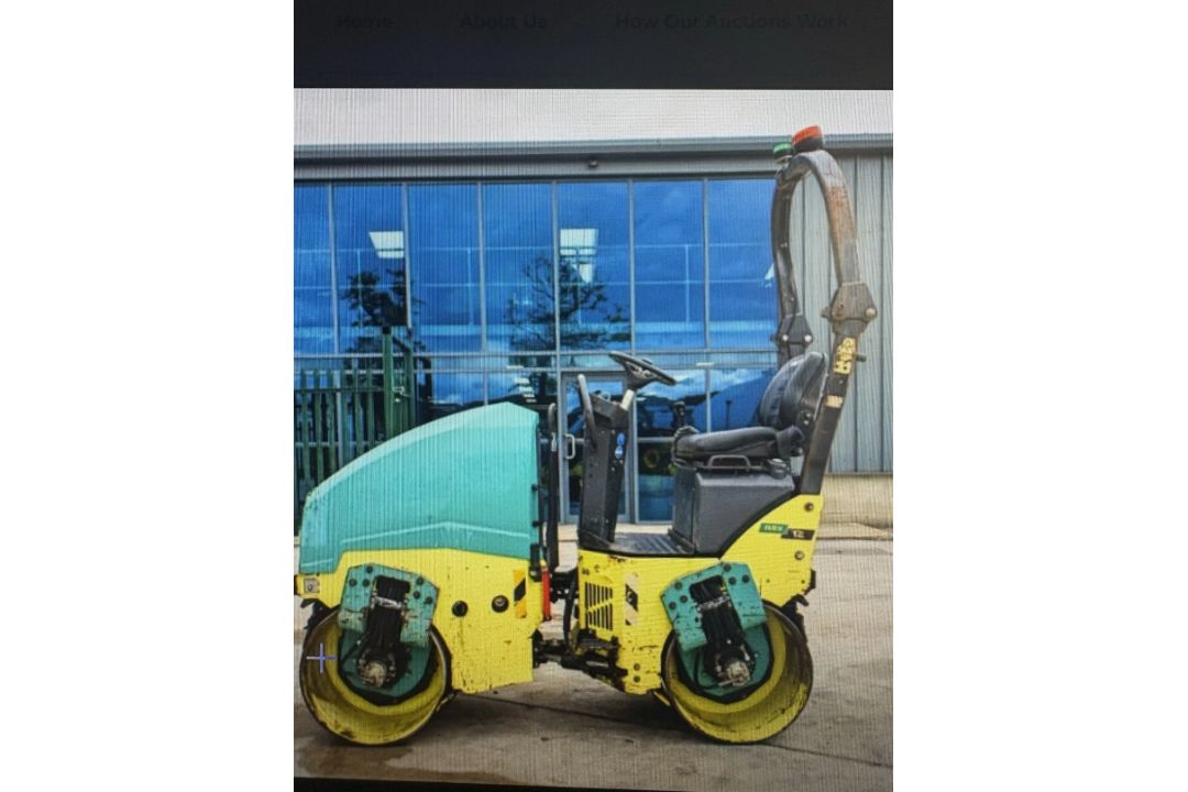 2017 AMMANN ARX12 DOUBLE DRUM VIBRATING ROLLER