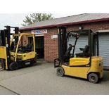 **(INCLUDES CHARGER)** 2014 YALE ERP20VF ELECTRIC FORKLIFT