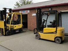 **(INCLUDES CHARGER)** 2014 YALE ERP20VF ELECTRIC FORKLIFT