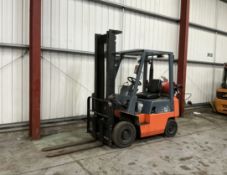 1996 NISSAN PJ01A15U LP GAS FORKLIFT