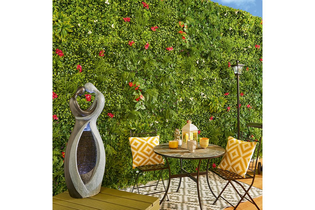 1 X 1M ARTIFICIAL LIVING WALL AZALEA - Image 1 of 3