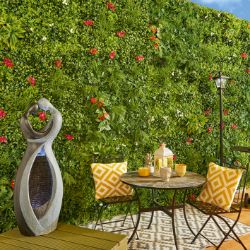 1 X 1M ARTIFICIAL LIVING WALL AZALEA