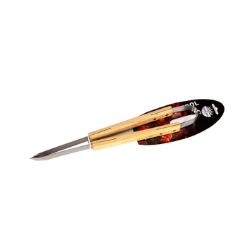 X24 L39CM WOODEN HAND LED TONGS