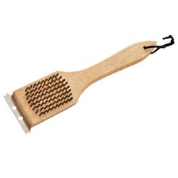 X24 PCS L30CM WOODEN HAND LED BARBECUE GRILL BRUSH