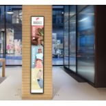 8 X NEW 1.2M LONG X 230 WIDE 43” ULTRA-WIDE COMMERCIAL DISPLAY 24/7 DIGITAL SIGNAGE MONITOR HDMI