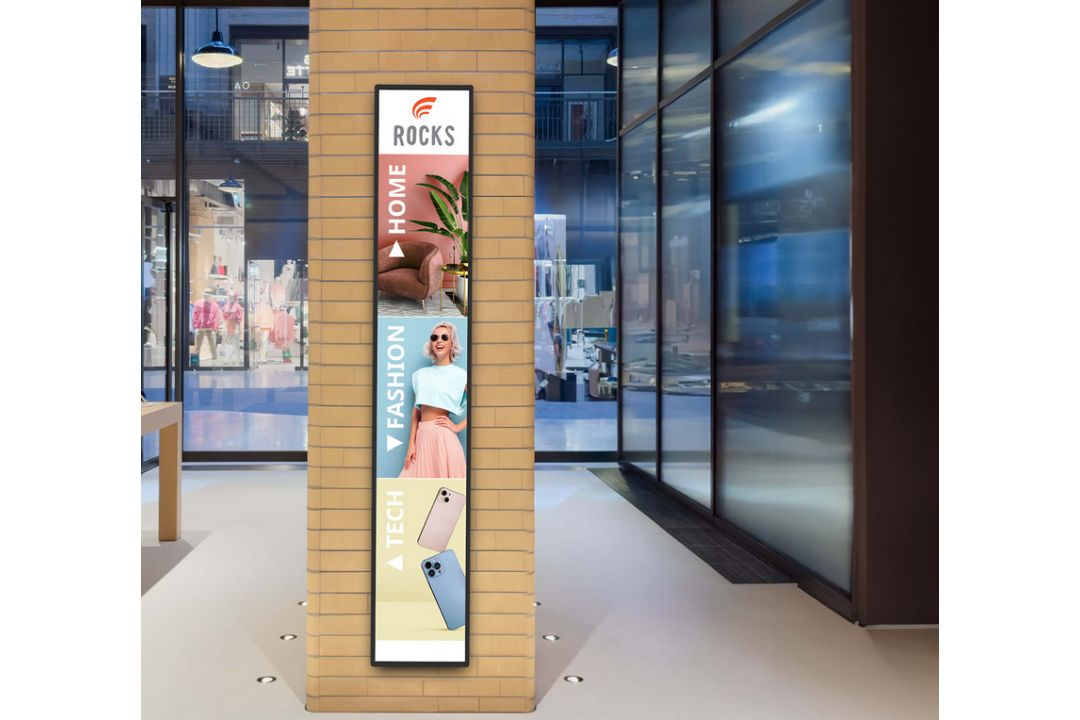 8 X NEW 1.2M LONG X 230 WIDE 43” ULTRA-WIDE COMMERCIAL DISPLAY 24/7 DIGITAL SIGNAGE MONITOR HDMI - Image 1 of 10