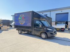 2018 PEUGEOT BOXER DIGITAL ADVERTISING VAN – TWIN SIDE + REAR LED SCREENS - READY MADE BUSINESS