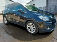 2015 VAUXHALL MOKKA SE CDTI AUTO 1.7 DIESEL SUV IN BLACK >>--NO VAT ON HAMMER--<<